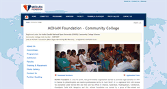 Desktop Screenshot of mfcc.edu.in